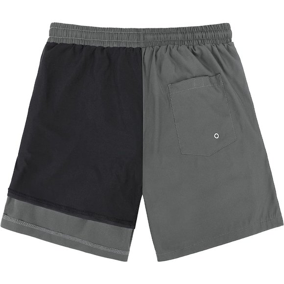 Swim Trunks Quick Dry Bathing Suit for Men with Compression Liner - Picture 5 of 7